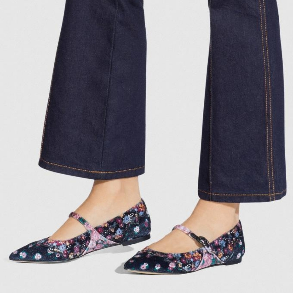 NWOT COACH × Tabitha Simmons Flats